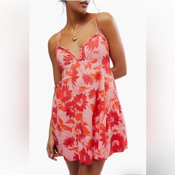 Free People Altura Babydoll Minidress - Picture 2 of 8